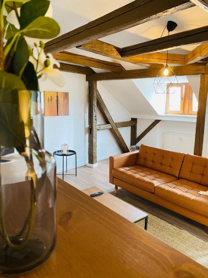 Yourfavoritebed Designapartment Im Zentrum 10 Zwickau Buitenkant foto